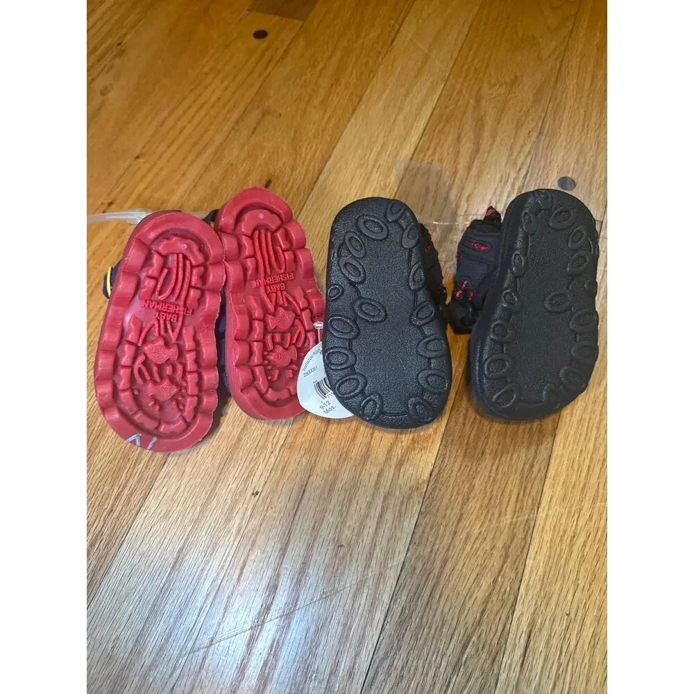 NEW baby Sandals Sz 4 (9-12 months) -TWO PAIRS